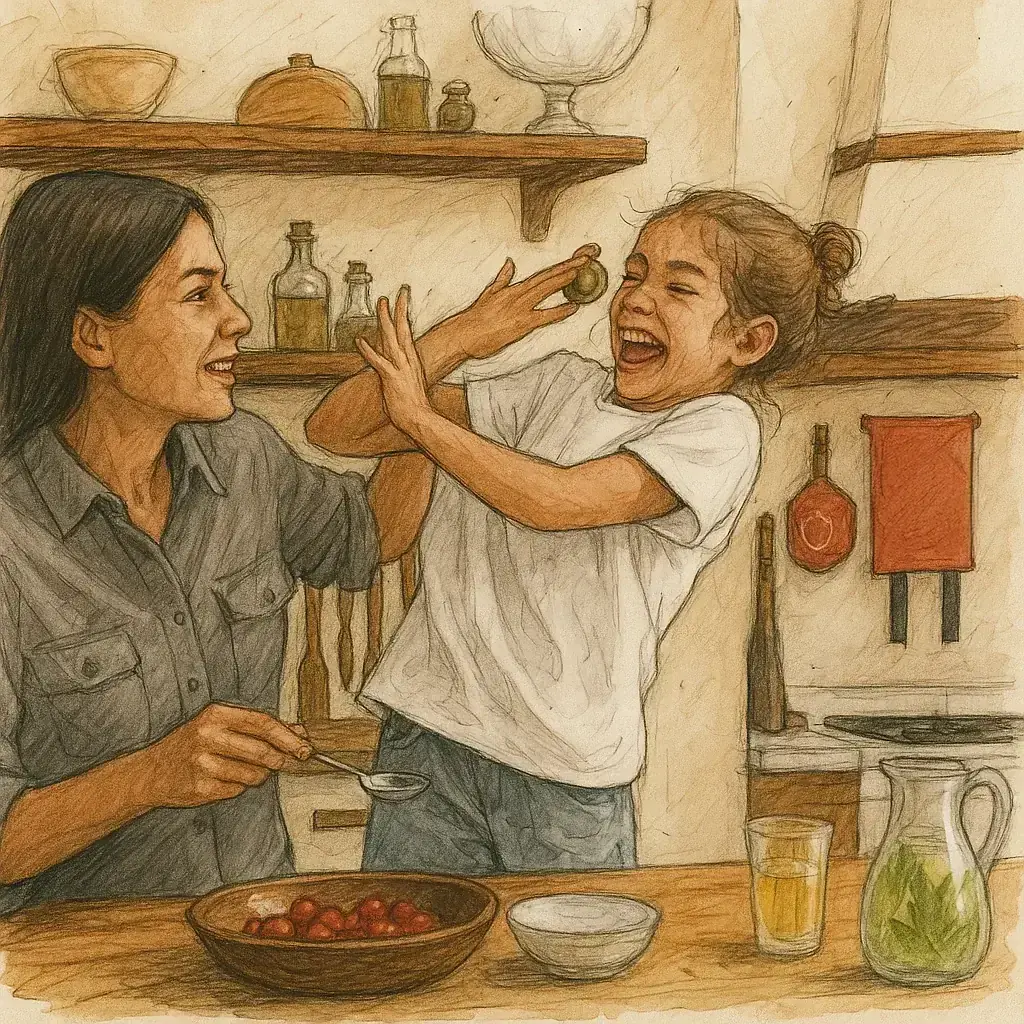 Fire blanket mounted in a home kitchen for emergency fire safety preparedness