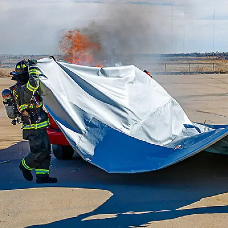 Déployer la Couverture Anti-Feu VE