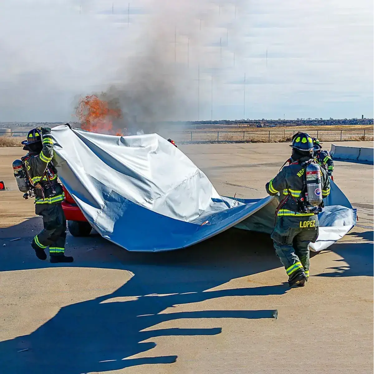EV Fire Blanket