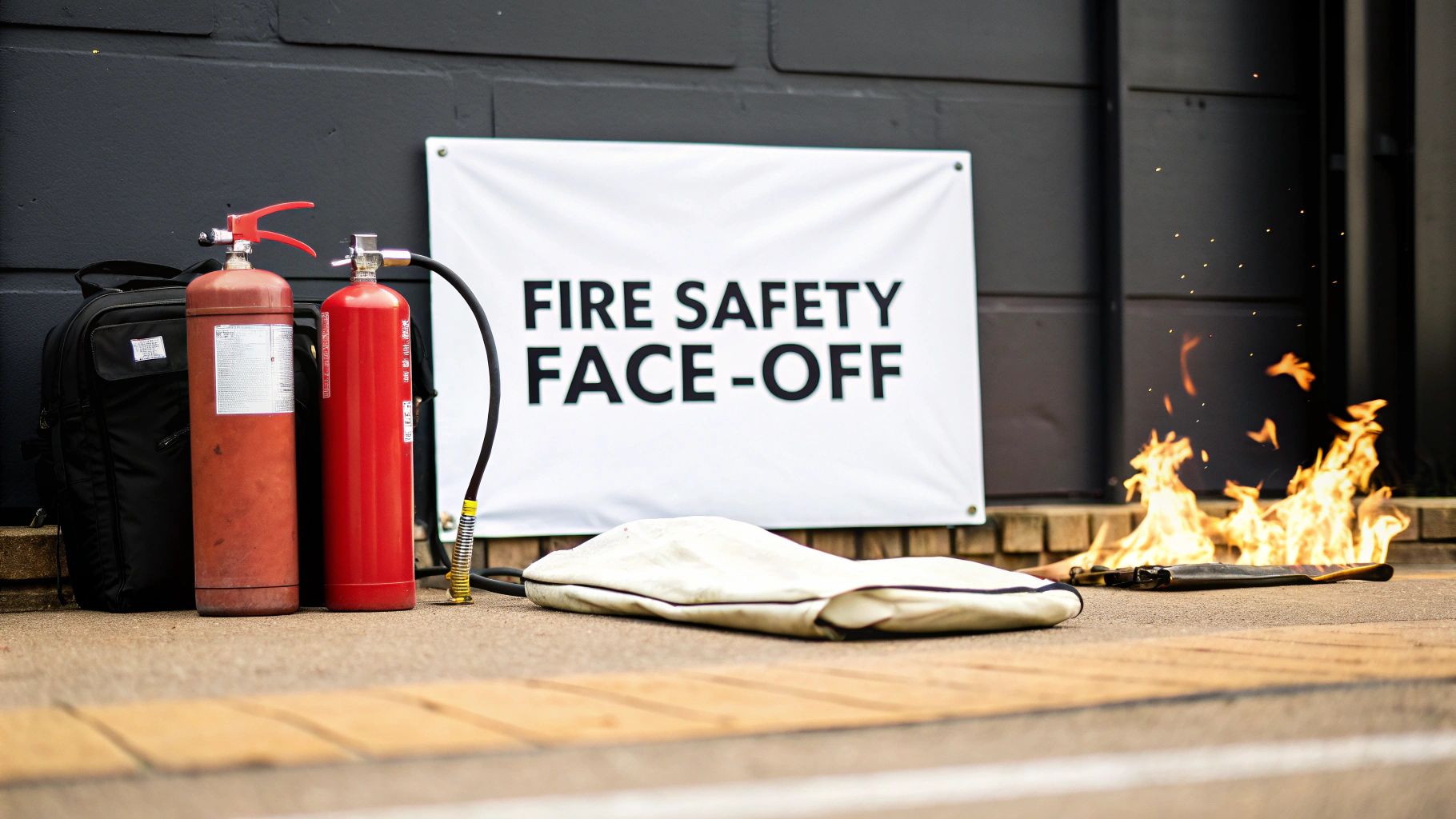 Fire Blanket vs Fire Extinguisher: Which Is Safer for You?